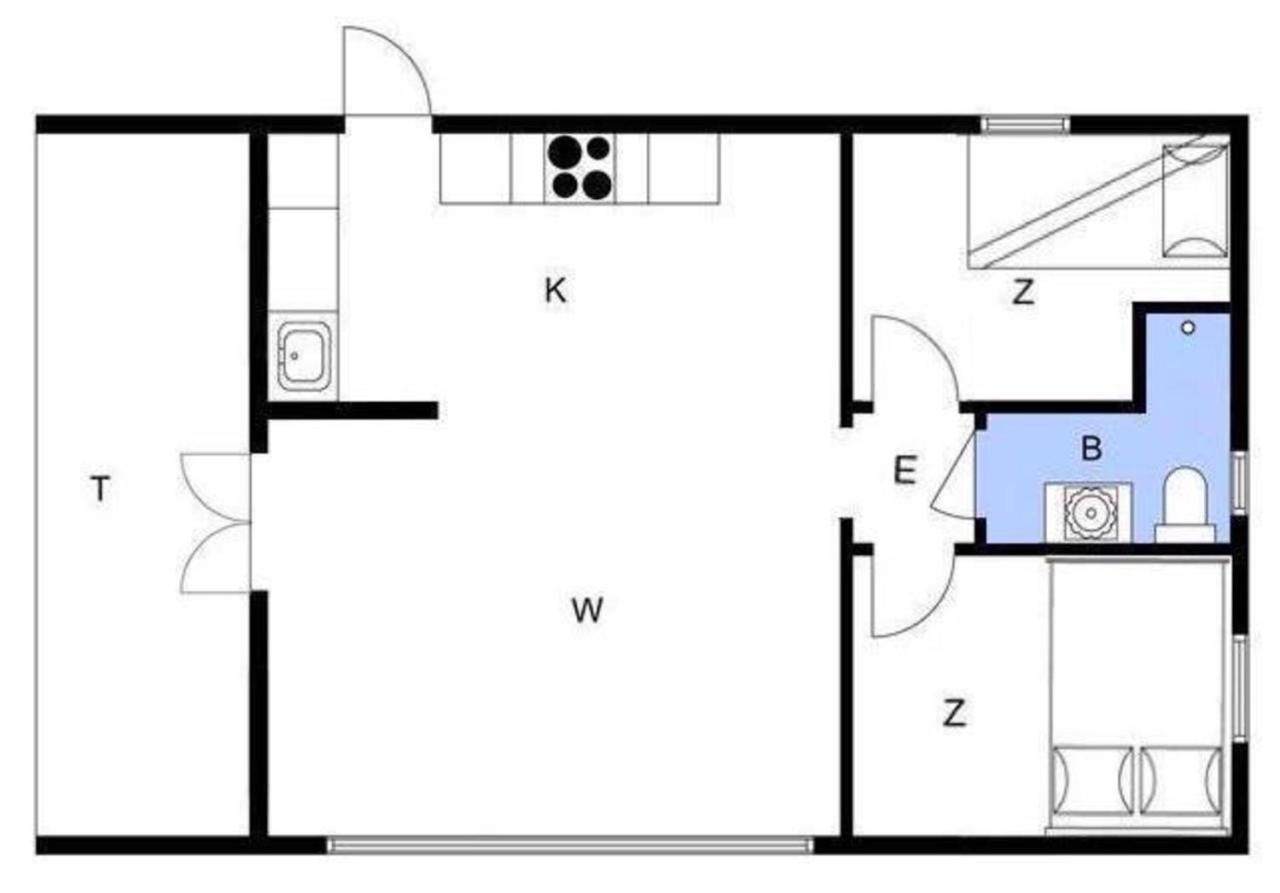 Immaculate 2-Bed House At The Beach 12H Brenderup Екстериор снимка